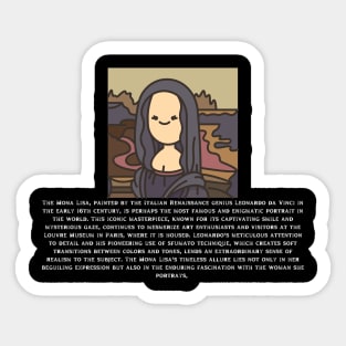 MONALISA Sticker